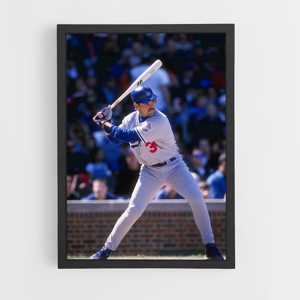 Poster Mike piazza MLB – affiche Baseball (vue 2)